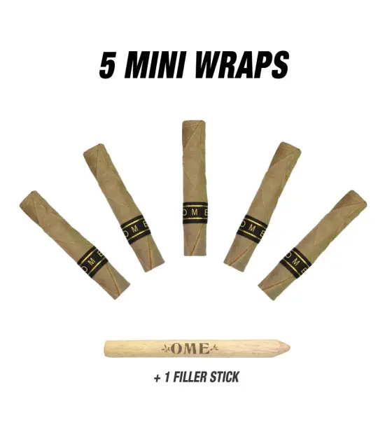 5 PACK - MINI ROLLS WRAPS
