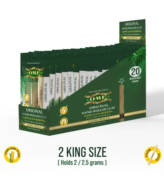 Box of 40 KING SIZE  Original Wraps