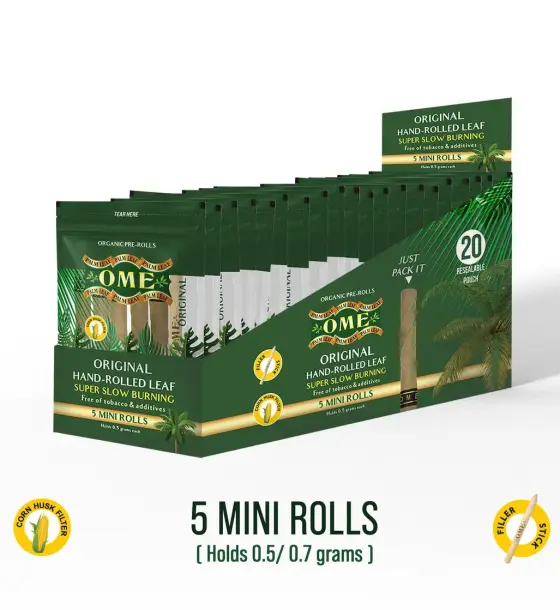 20 Pack Box MINI ROLLS - Original Wraps