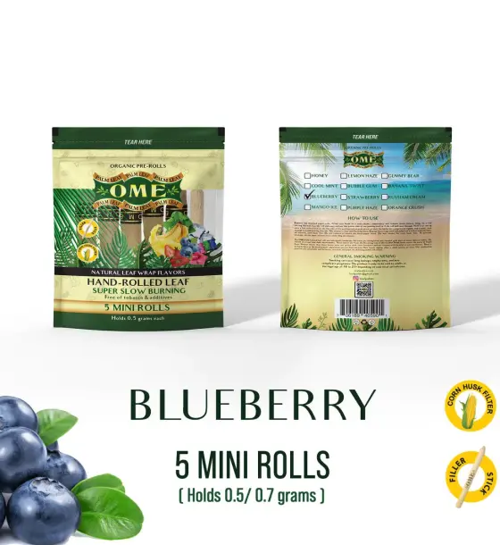 Blueberry - 3 Pack Mini Wraps