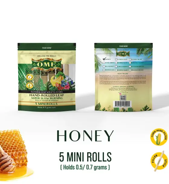 Honey - 3 Pack Mini Wraps