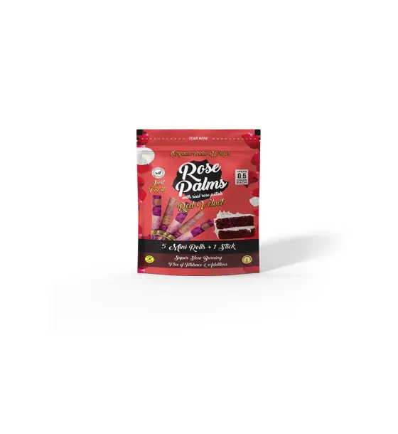 MINI ROSE WRAPS RED VELVET CAKE MINI SIZE