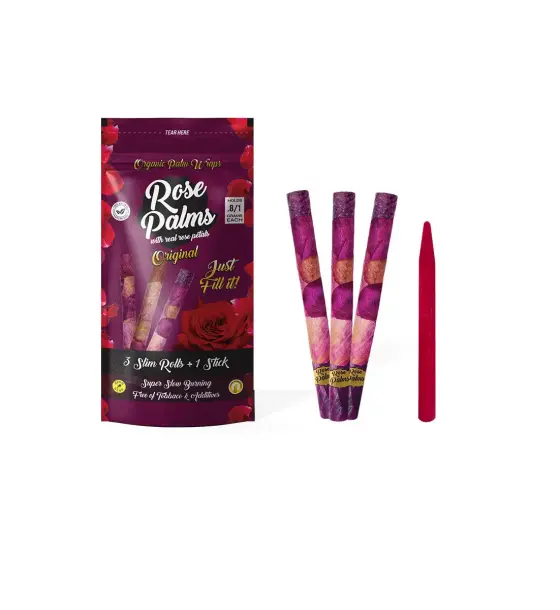 3 PACK ROSE PALM ORIGINAL SLIM SIZE