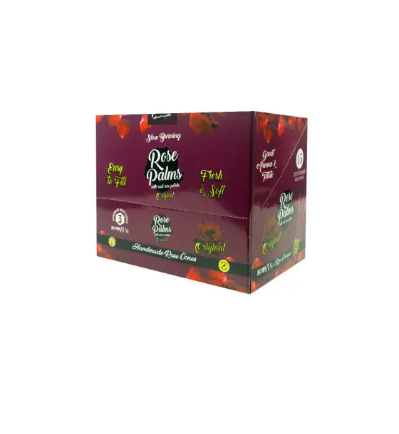 BOX OF 84mm ORIGINAL ROSE CONES
