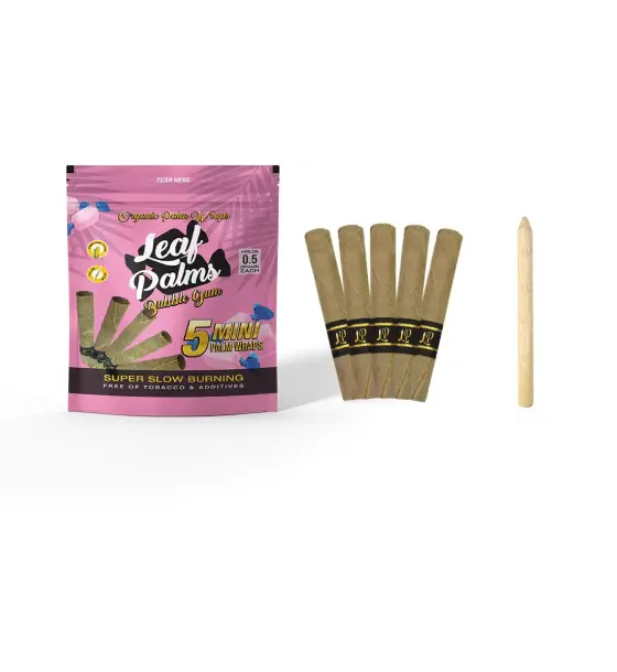 LEAF PALMS MINI BUBBLE GUM