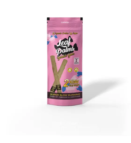 LEAF PALMS BUBBLE GUM KING SIZE