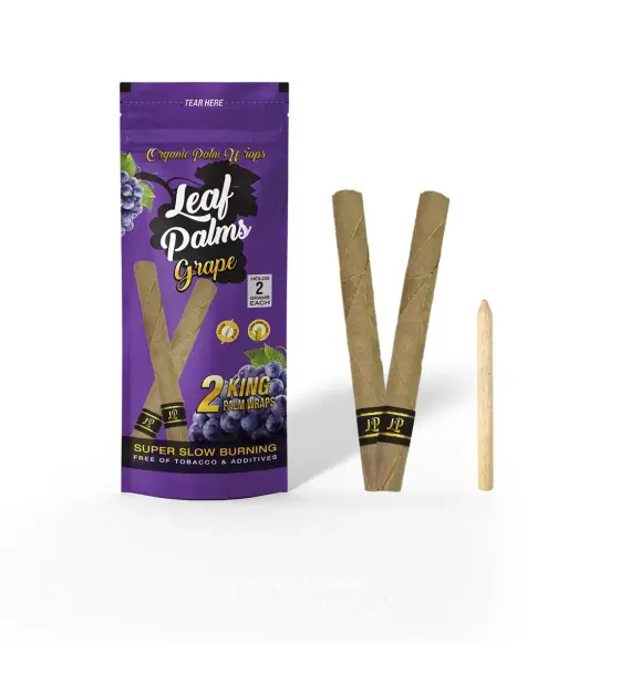 LEAF PALMS GRAPE KING SIZE