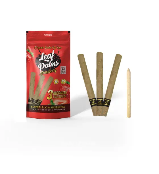 LEAF PALMS STRAWBERRY SLIM SIZE