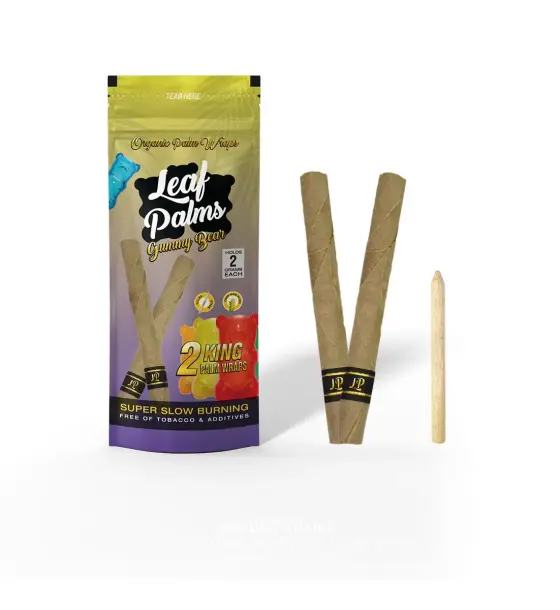 3 PACK LEAF PALMS GUMMY BEAR KING SIZE