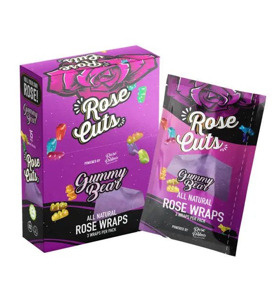 "BOX" PURPLE GUMMY BEAR ROSECUTS WRAPS