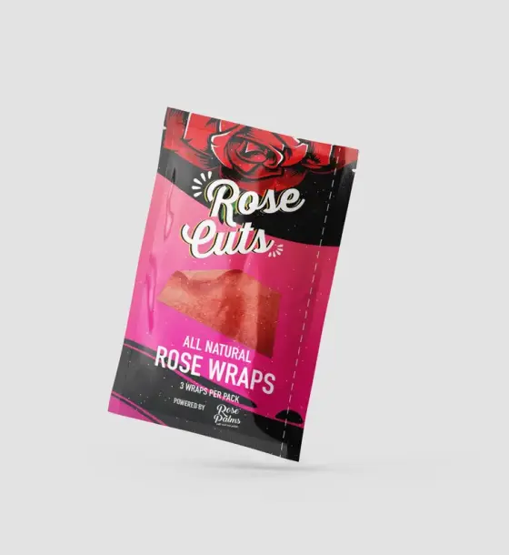 PINK ORIGINAL ROSECUT WRAPS - SINGLE POUCH