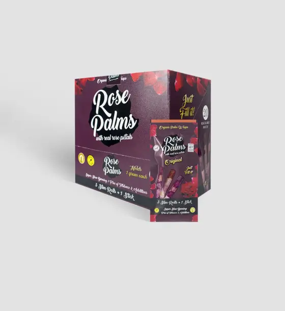BOX ROSE PALMS SLIM ORIGINAL