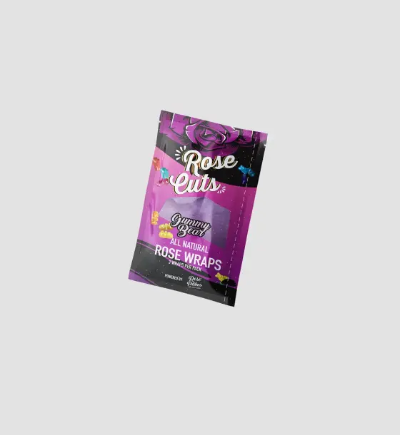 PURPLE ROSE CUTS GUMMY BEAR