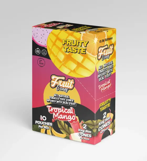 BOX TROPICAL MANGO FRUIT CONES