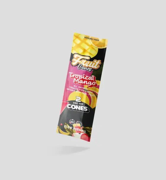 POUCH FRUIT CONES TROPICAL MANGO
