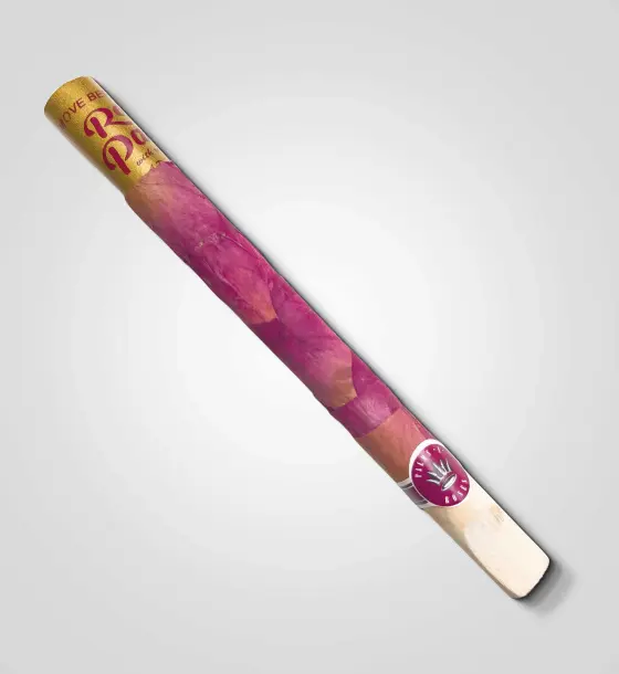 Real Rose Classic King Size 109mm Pre-Rolled Tubes Bulk – 25 Tubes - Wood Filter Tip - Original