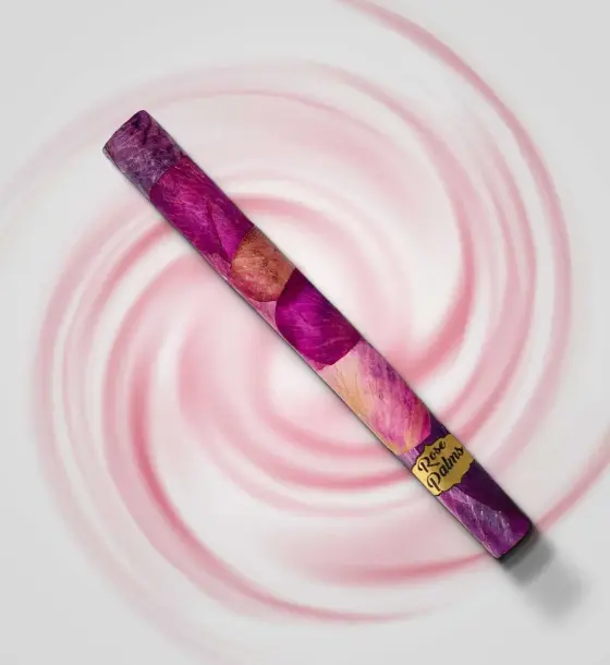 Real Rose Classic Slim Pre-Rolled Tubes Bulk - 25 Tubes Creamy Strawberry