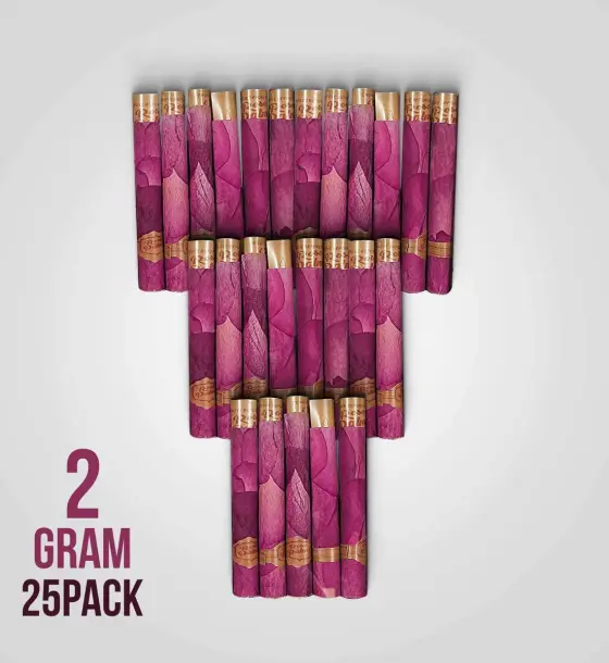Real Rose Classic King Size 109mm Pre-Rolled Tubes Bulk - 25 Tubes Original
