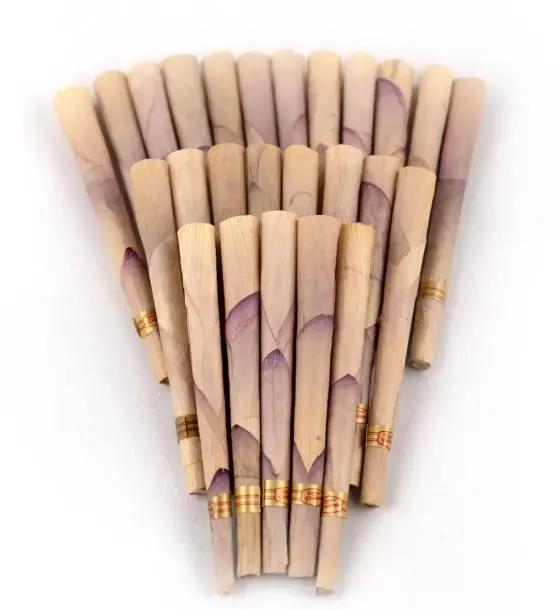 Real Lotus Blue Classic King Size 109mm Pre Rolled Cone Bulk - 25 cones