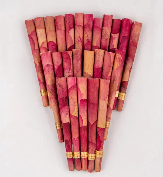 Real Rose Classic King Size 109mm Pre-Rolled Cones Bulk - 25 cones