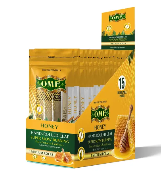 Box of 45 MEDIUM Wraps - Honey Flavor
