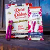 3 PACK  Creamy Strawberry Rose Petals and Palm Leaf / Blunts Wraps