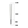 White Organic King Size 109mm Pre Rolled Cones - 400 - Per Box
