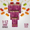 Real Rose Classic Slim Pre-Rolled Tubes Bulk - 25 Tubes Gummy Bear