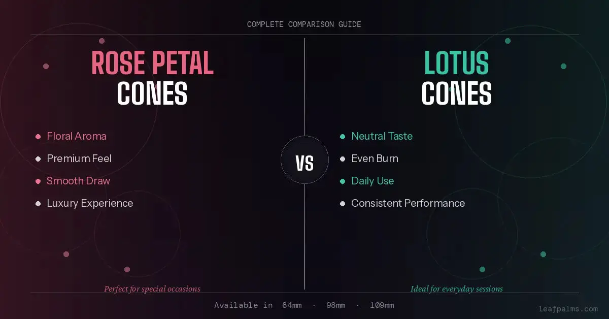 Rose Petal Cones vs Lotus Cones: Which One Is Right for You?