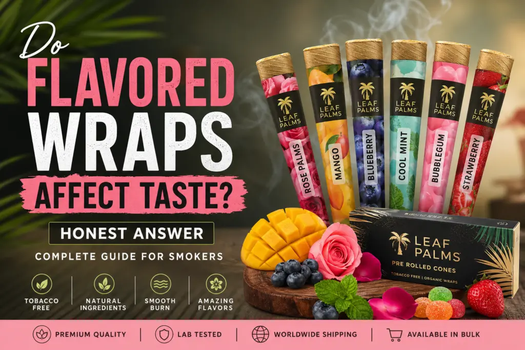 Do Flavored Wraps Affect Taste? Honest Answer (Complete Guide for Smokers in 2026)