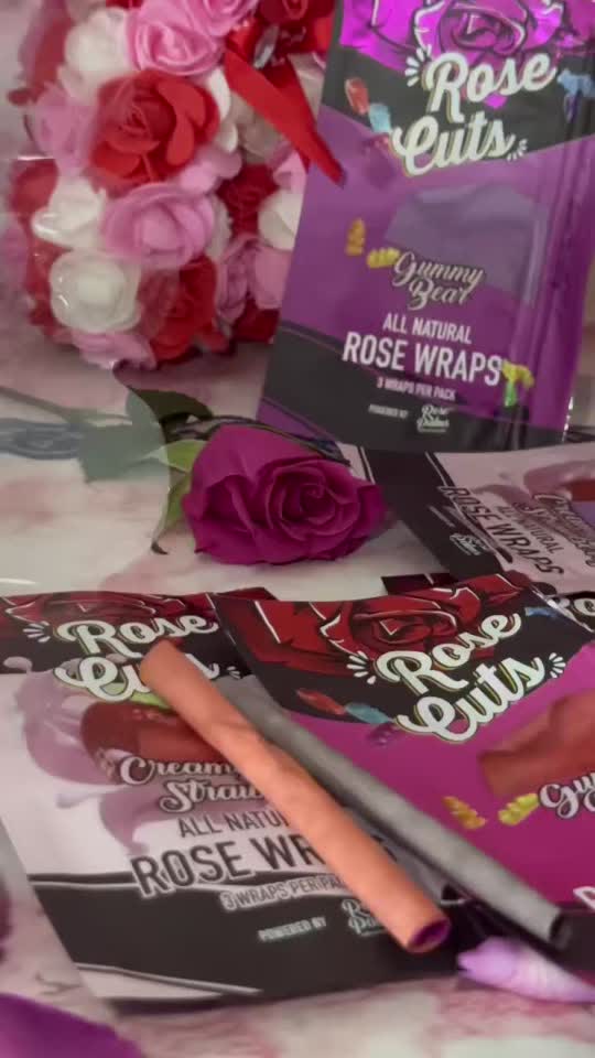The beautiful rose cuts